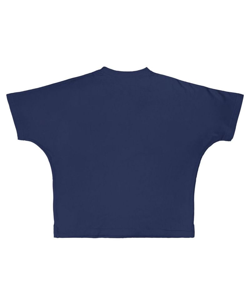 Women's Navy Penn State Nittany Lions Flannigan Oversized T-Shirt