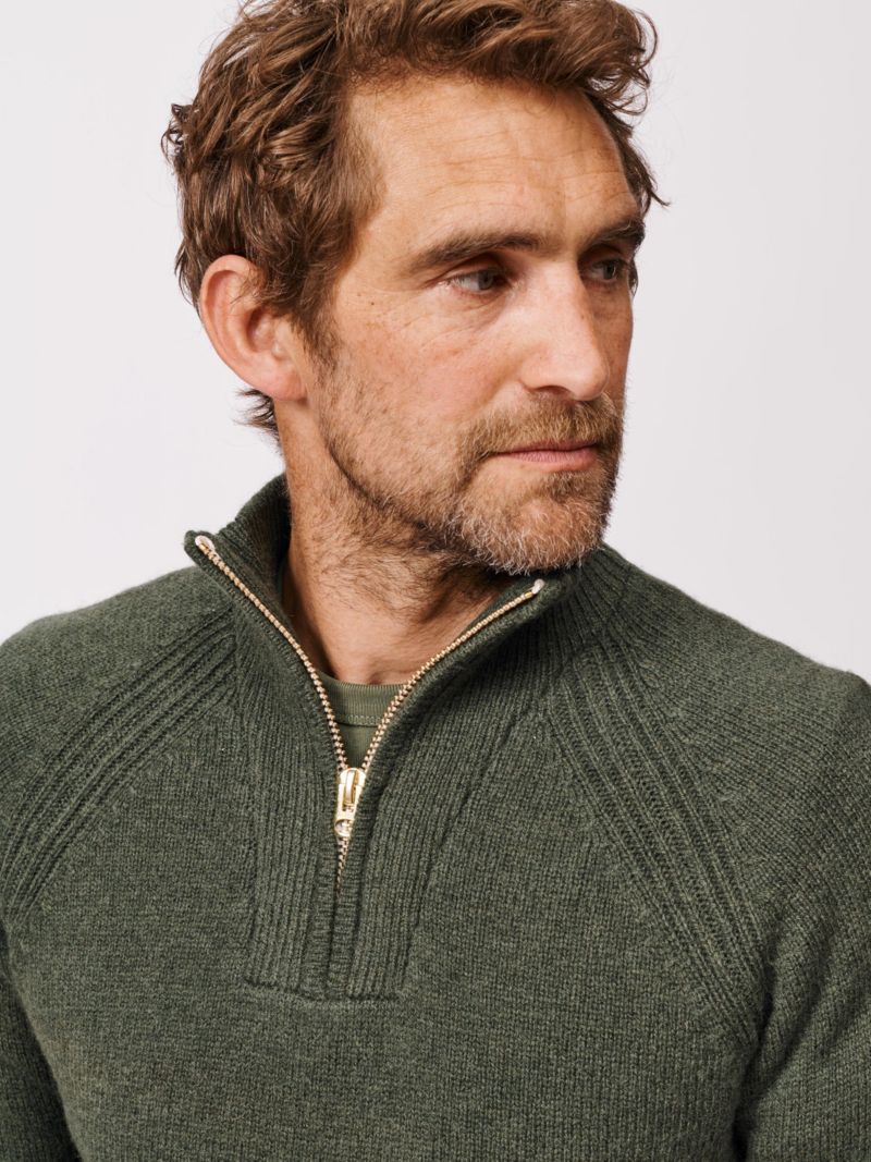 Men's Pelham Zip Neck Sweater