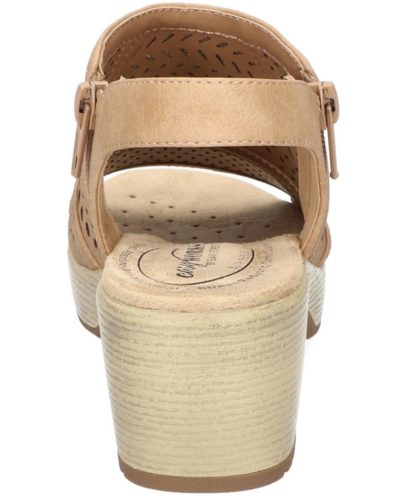 Easy Street Women's Evan Open Toe Platform Sandals