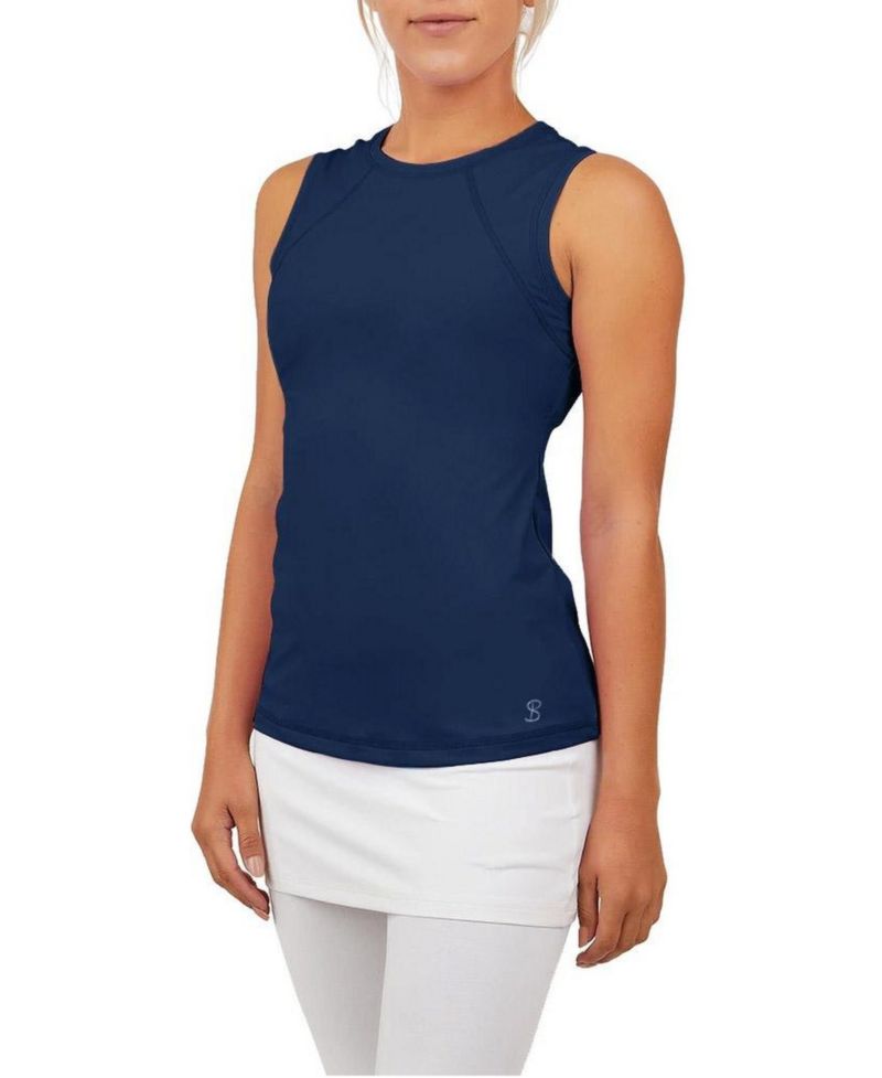 Women's UV Colors Sleeveless Tennis Shirt