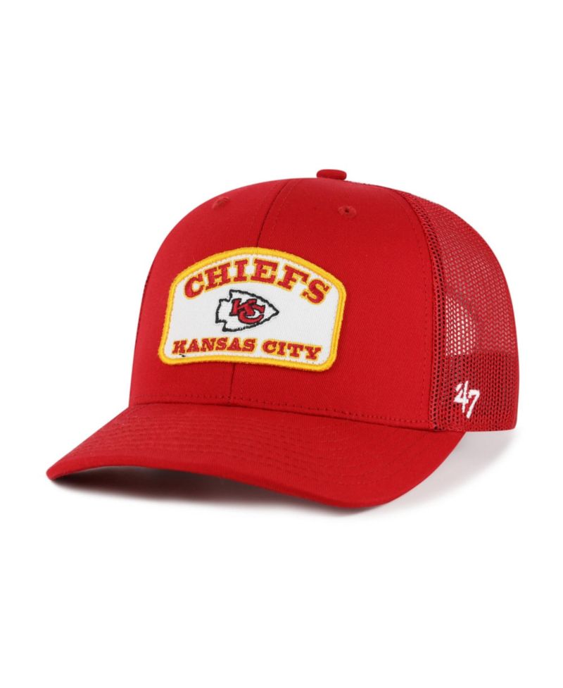 Men's '47 Red Kansas City Chiefs Roadway Adjustable Trucker Hat
