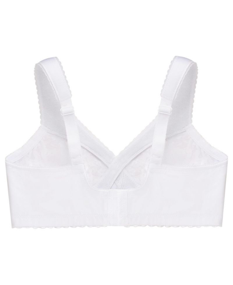 Women's Full Figure Plus Size MagicLift Cotton Wirefree Support Bra 1001