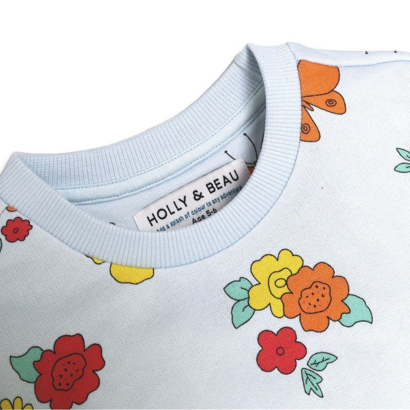 Child Long Sleeve Cotton Crew Neck Sweatshirt