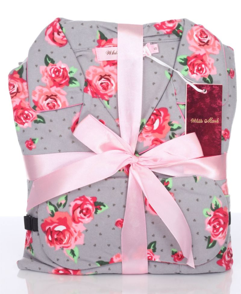 Plus Size 3-Piece Pajama Set