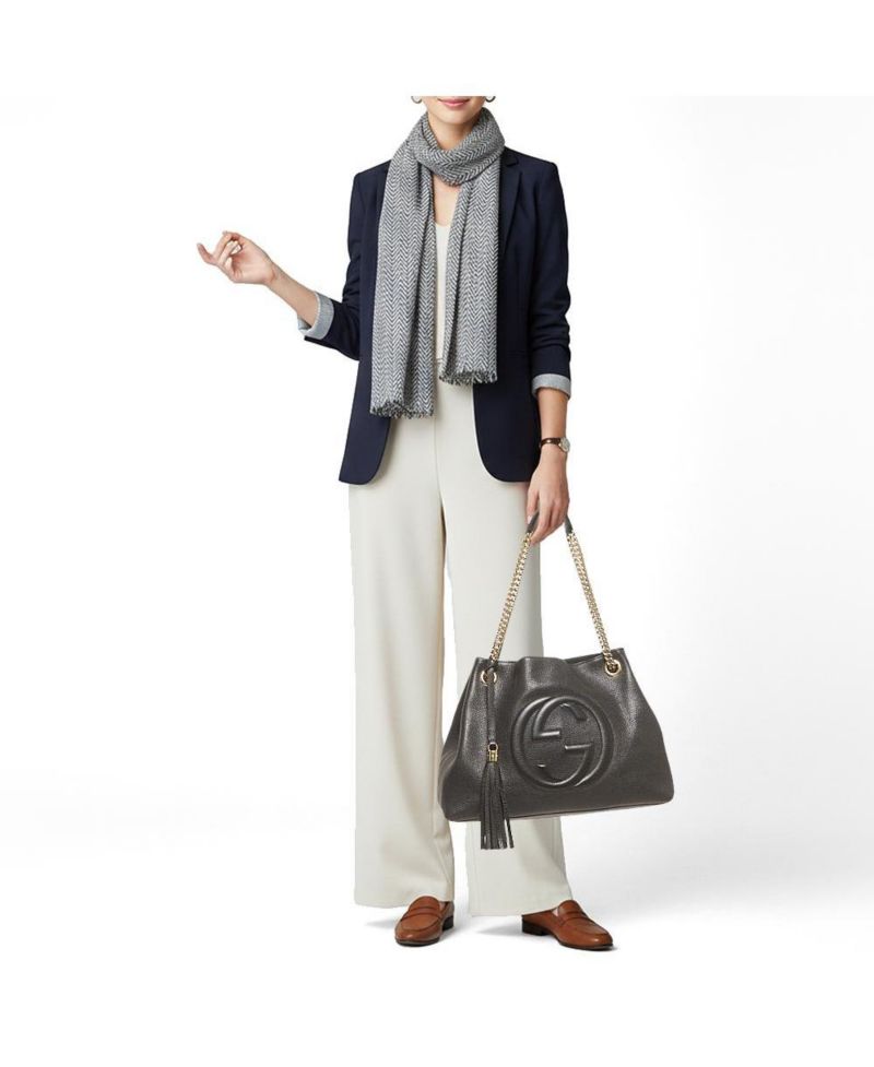 Women's Soho Medium Leather Chain Shoulder Bag