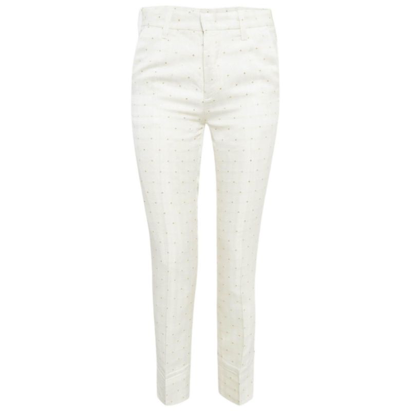 Women's Star Pist Jacquard Straight Leg Trousers