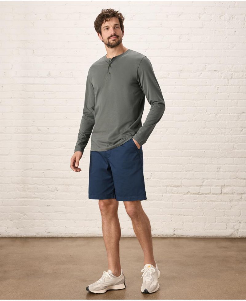 Men's Organic Cotton Softspun Long Sleeve Henley
