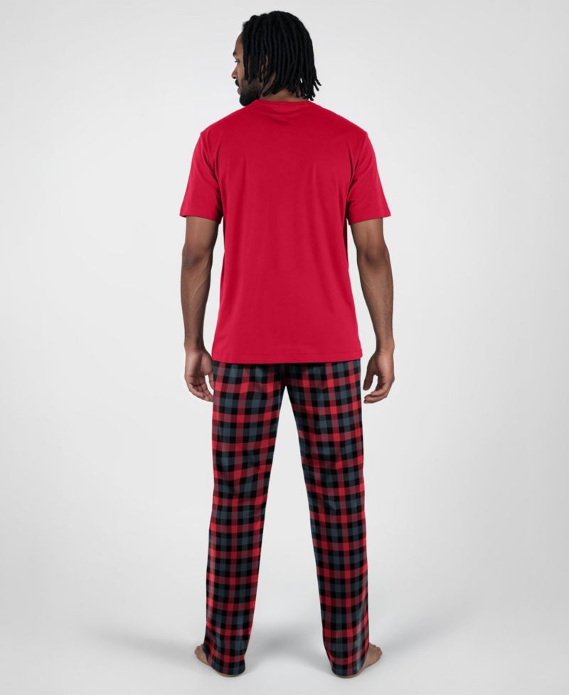 Men's Scarlet San Francisco 49ers Highland Sleep Set