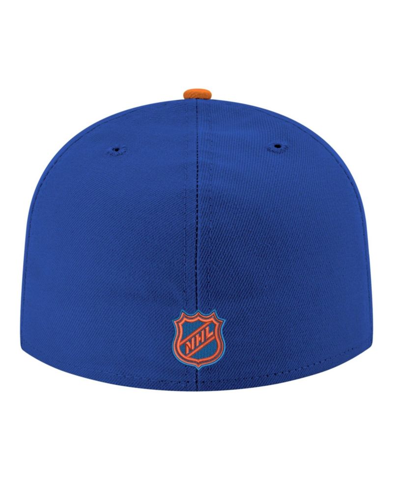 Men's Blue New York Islanders Core Logo Two-Tone 59FIFTY Fitted Hat