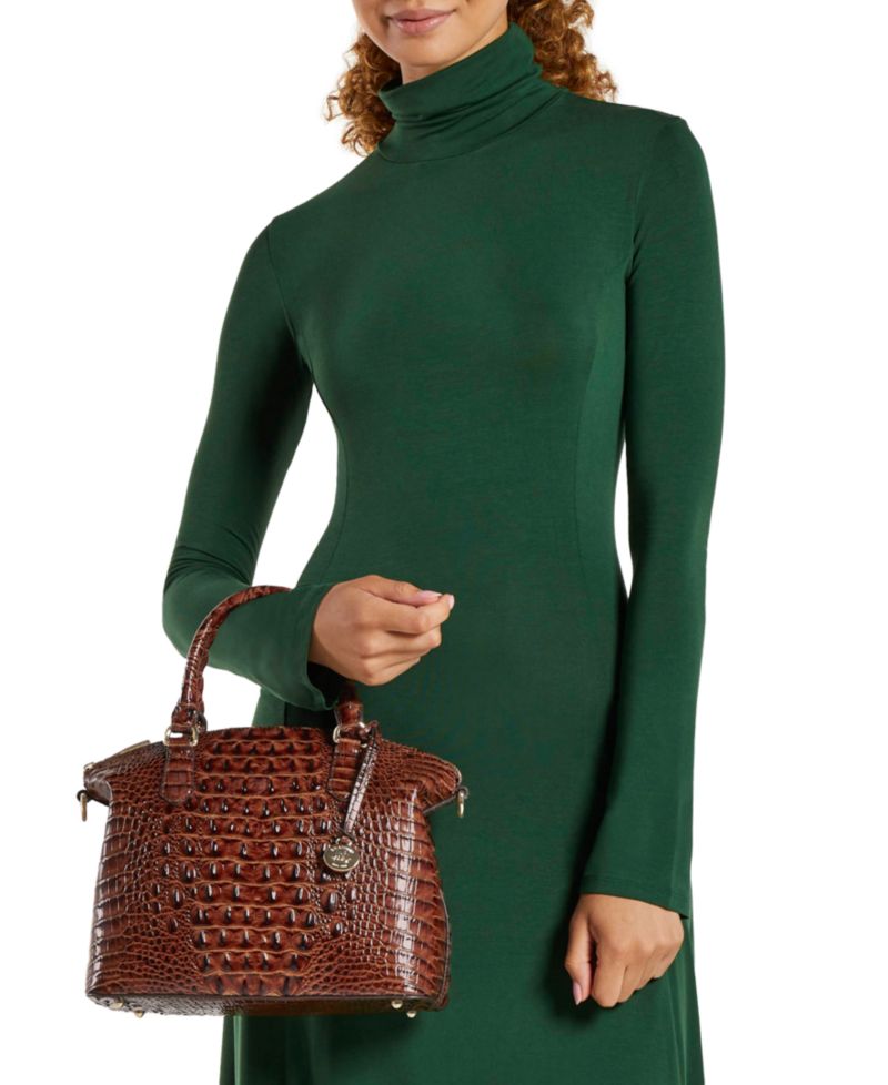 Duxbury Melbourne Medium Leather Satchel Bag