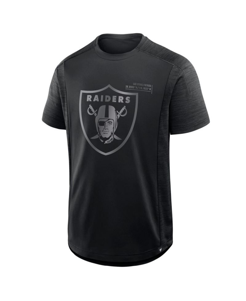 Men's Black Las Vegas Raiders Deceptive Juke T-Shirt