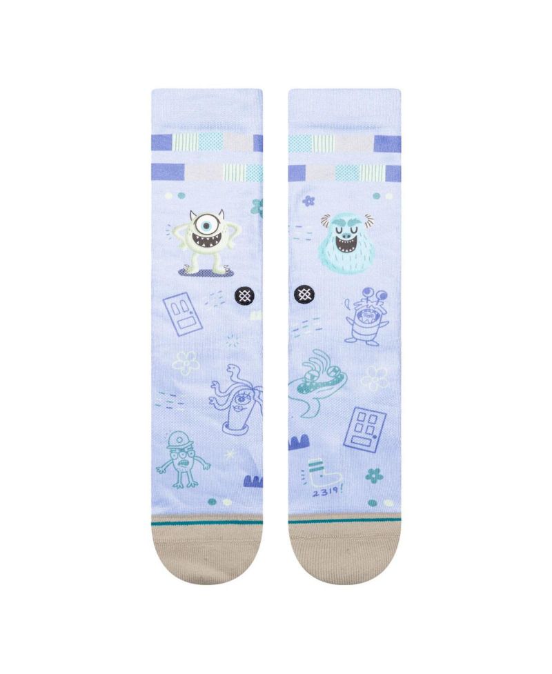 Men's and Women's Monsters, Inc. FreshTek Crew Socks