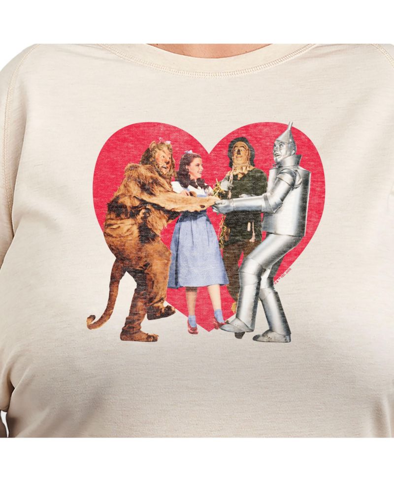 Trendy Wizard of Oz Pullover Plus Size Graphic T-shirt