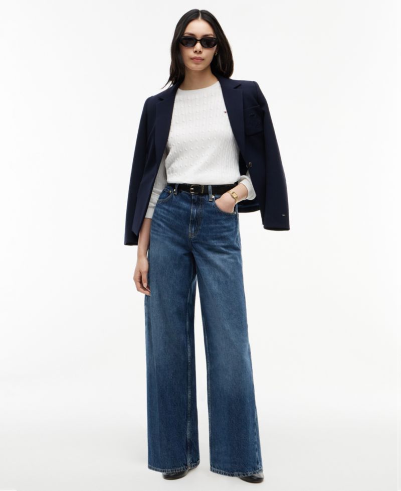 Women's Indie High-Rise Wide-Leg Jeans