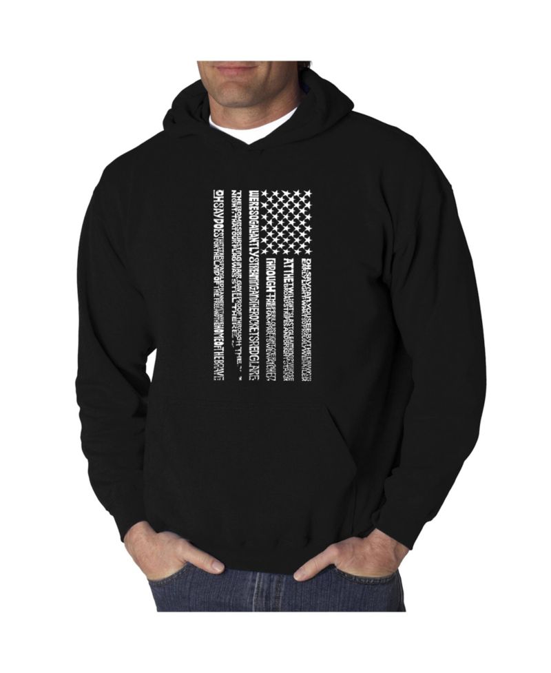 Men's Word Art Hoodie - Anthem