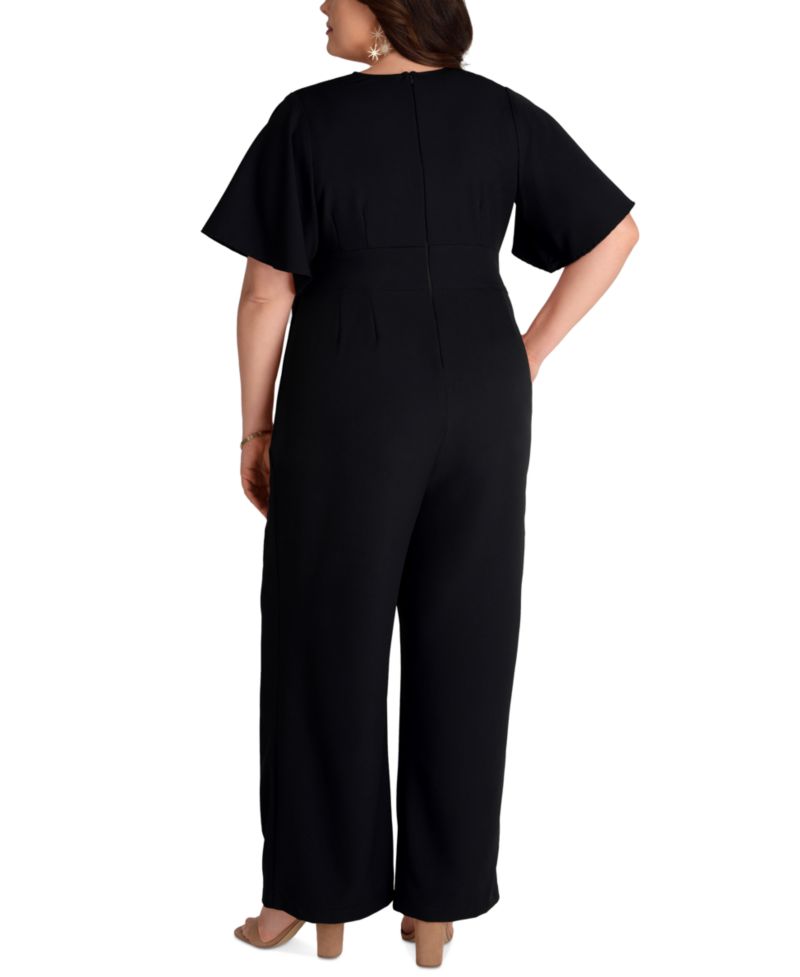 Plus Size Charisma Crepe Jumpsuit