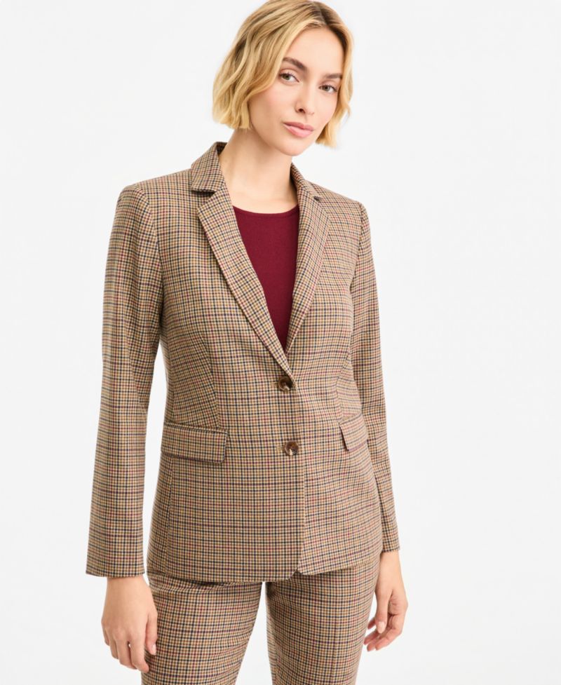 Women's Glenn Plaid 2-Button Blazer