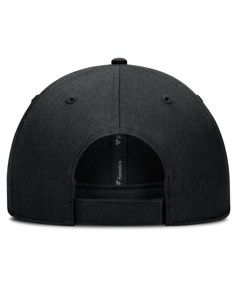 Men's Black Vegas Golden Knights Force Adjustable Hat