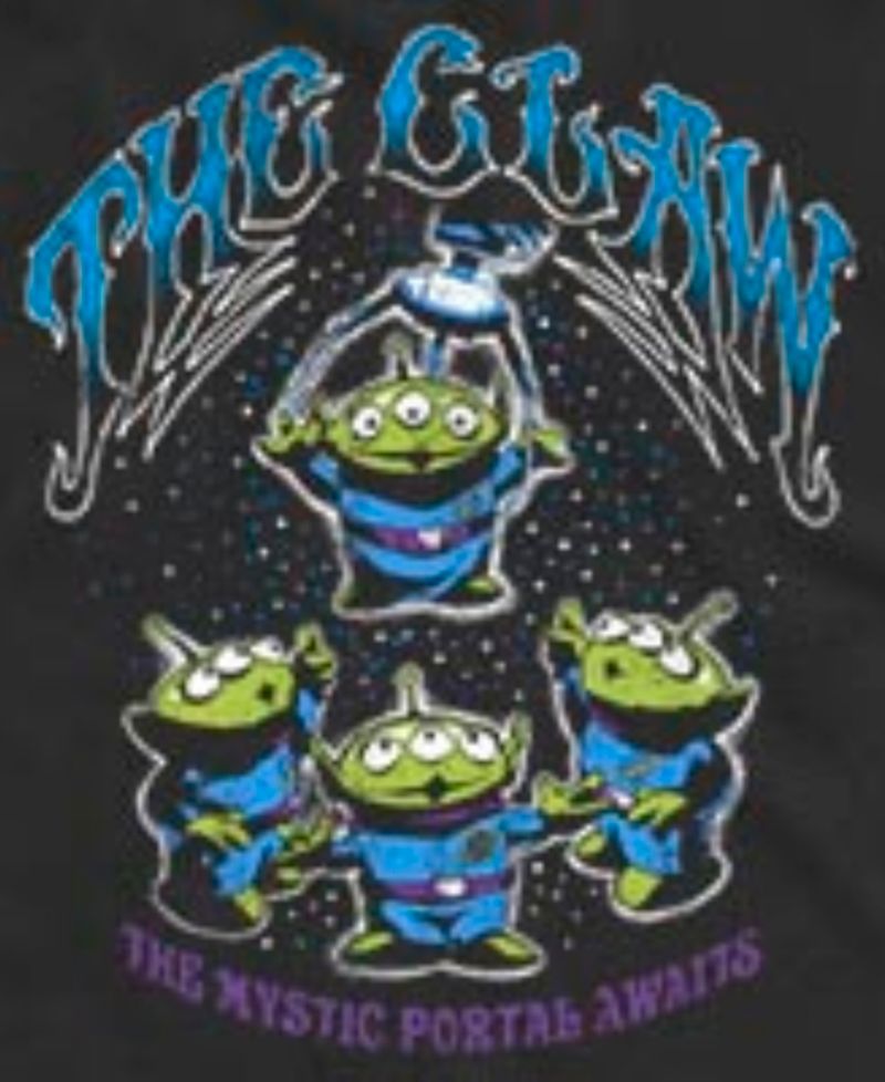 Men's Disney Pixar Toy Story Pizza Planet Alien Mystic Portal Graphic Tank Top
