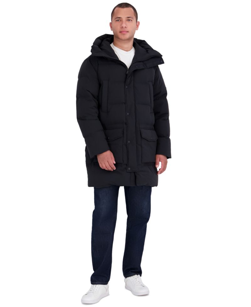 Men's Hooded Down Parka Jacket