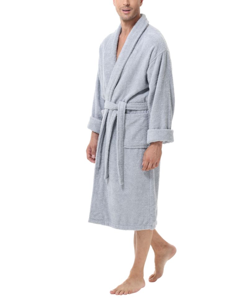 Men's All Cotton Terry Robe