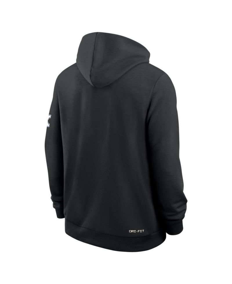 Men's Black Kentucky Wildcats 2026 Sideline Standard Issue Dri-FIT Hoodie