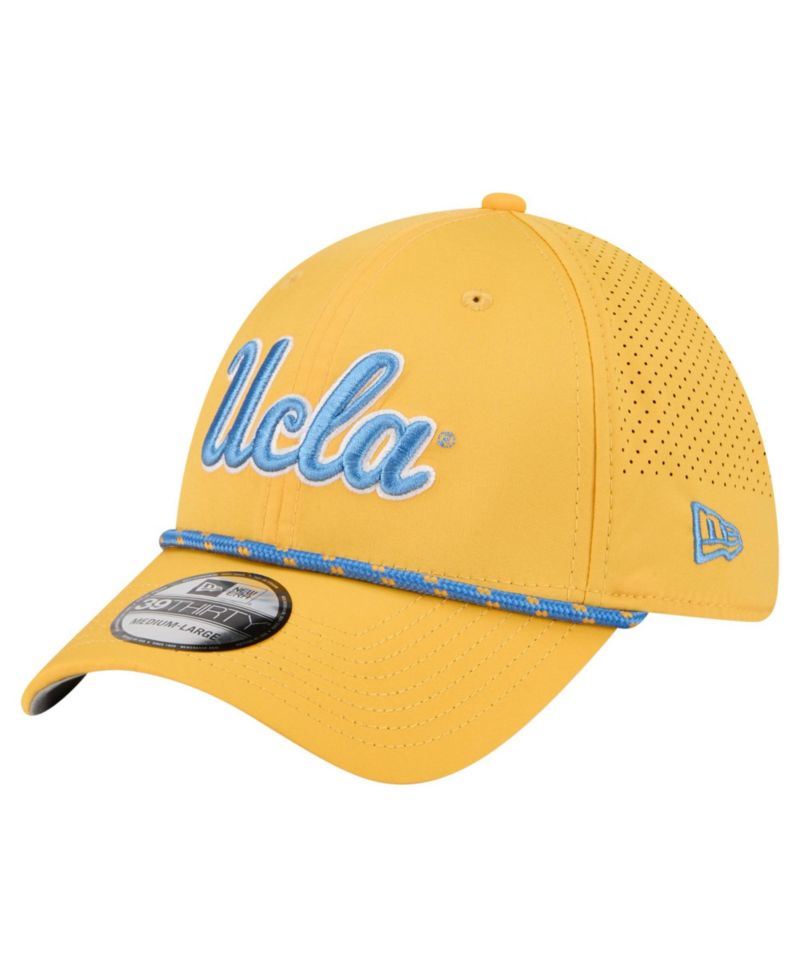 Men's Gold UCLA Bruins Rope 39THIRTY Flex Hat