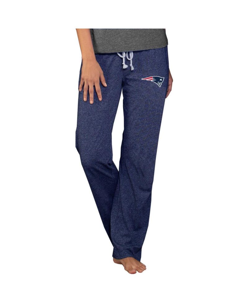 Women's Navy New England Patriots Quest Knit Lightweight Lounge Pants