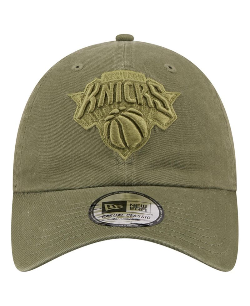 Men's Green New York Knicks Color Pack Casual Classic Adjustable Hat