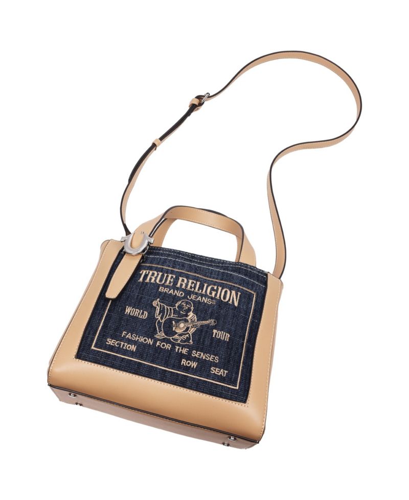 Arvin Buddha Motif Crossbody Tote