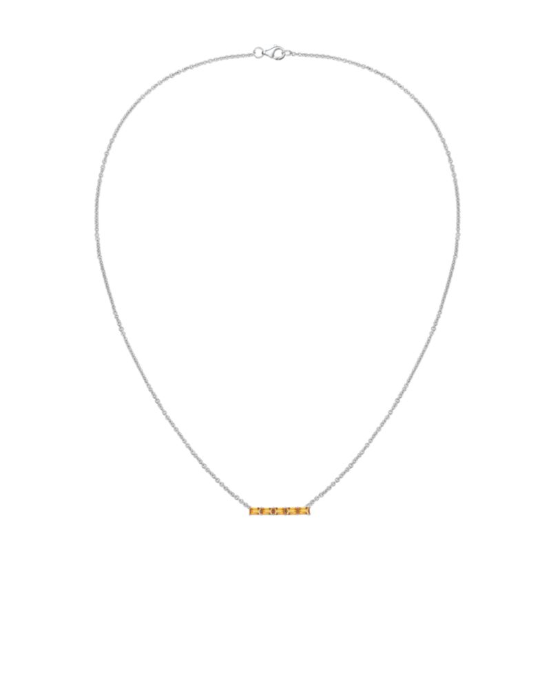 Citrine (1/2 ct. t.w.) Necklace in Sterling Silver (also in Multi-Stone)