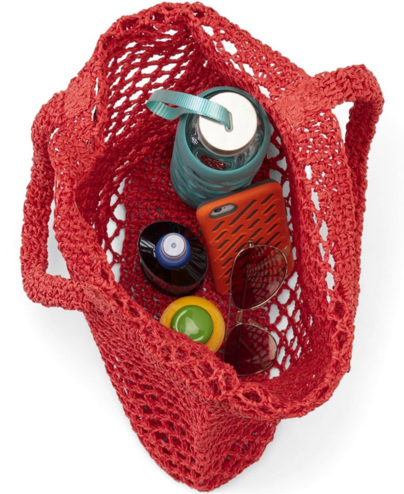Openweave Straw Bag