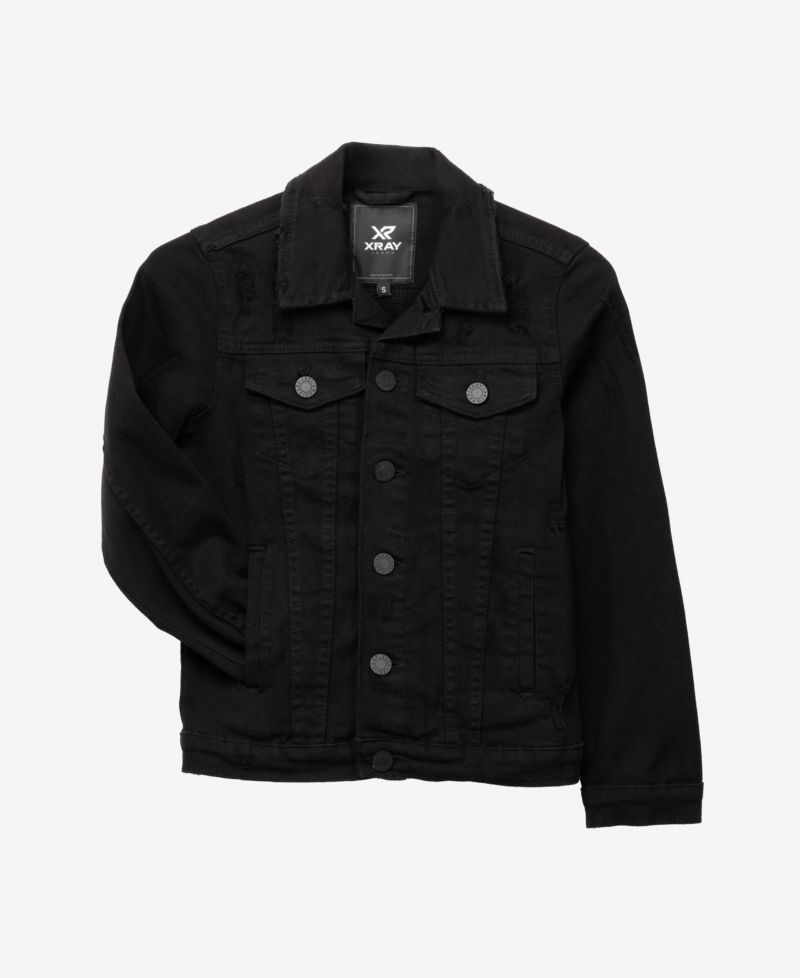 Boy's 8 - 20 Trucker Denim Jacket