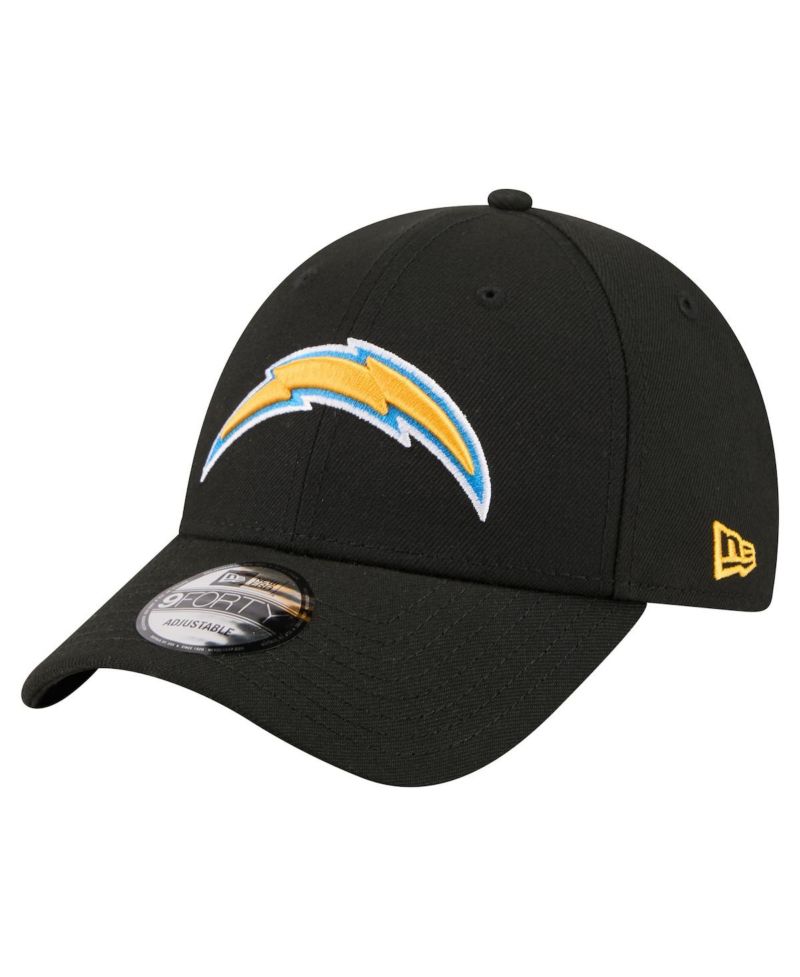 Men's Black Los Angeles Chargers Core Team 9FORTY Adjustable Hat