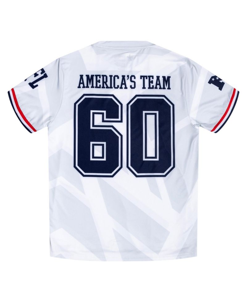 Men's Gray Dallas Cowboys America's Team Fashion Soccer T-Shirt