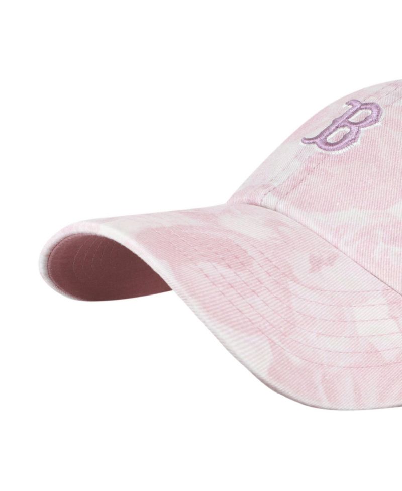 Women's '47 Pink Boston Red Sox Gardenia Clean Up Adjustable Hat