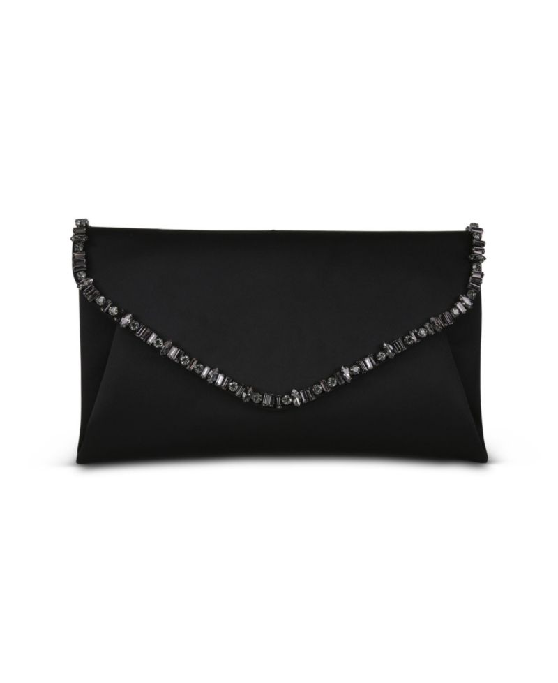 Woman's Mika Mix Crystal Neckline Envelope