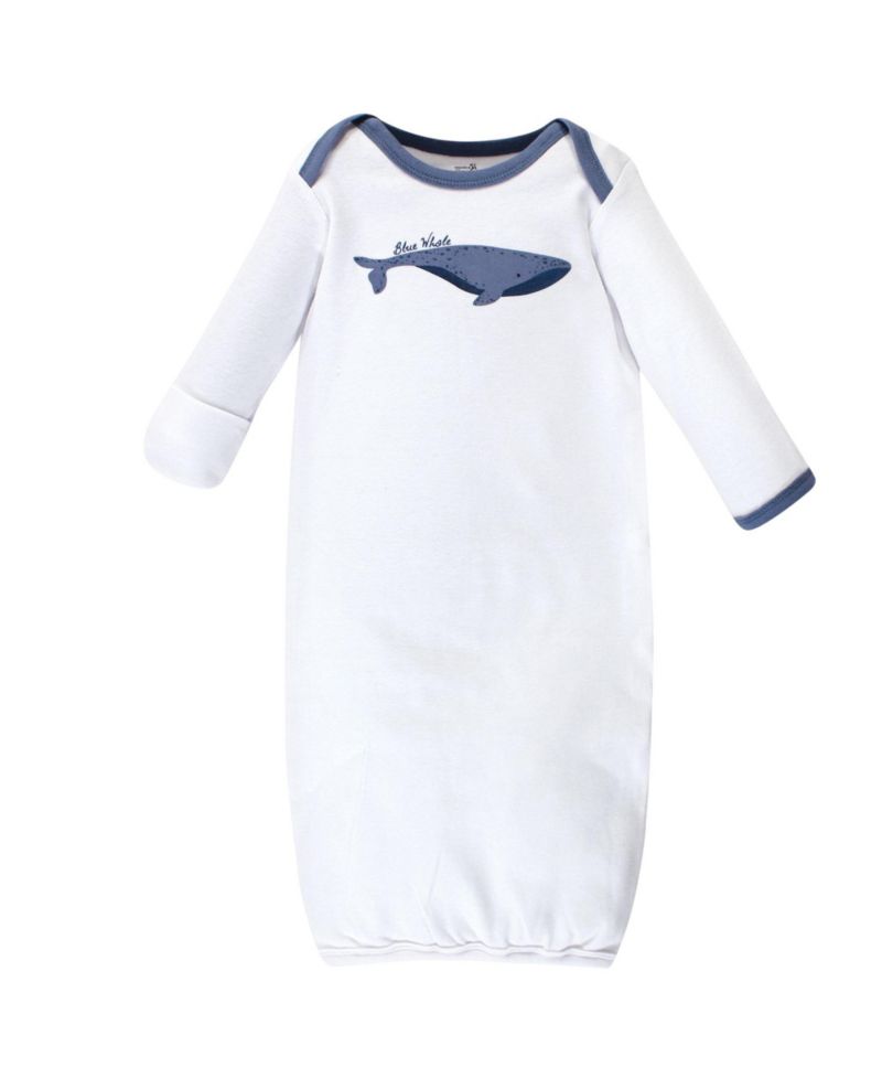 Baby Boys Soft Natural Cotton Sleep Gowns