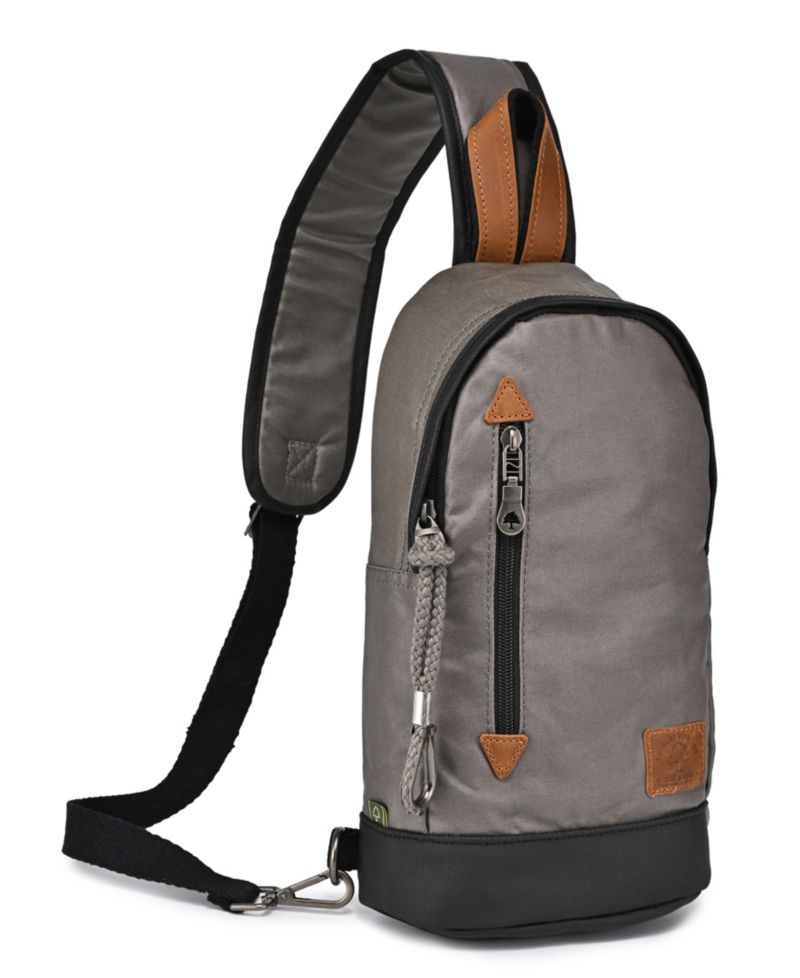 Urban Light Coated Canvas Sling Bag