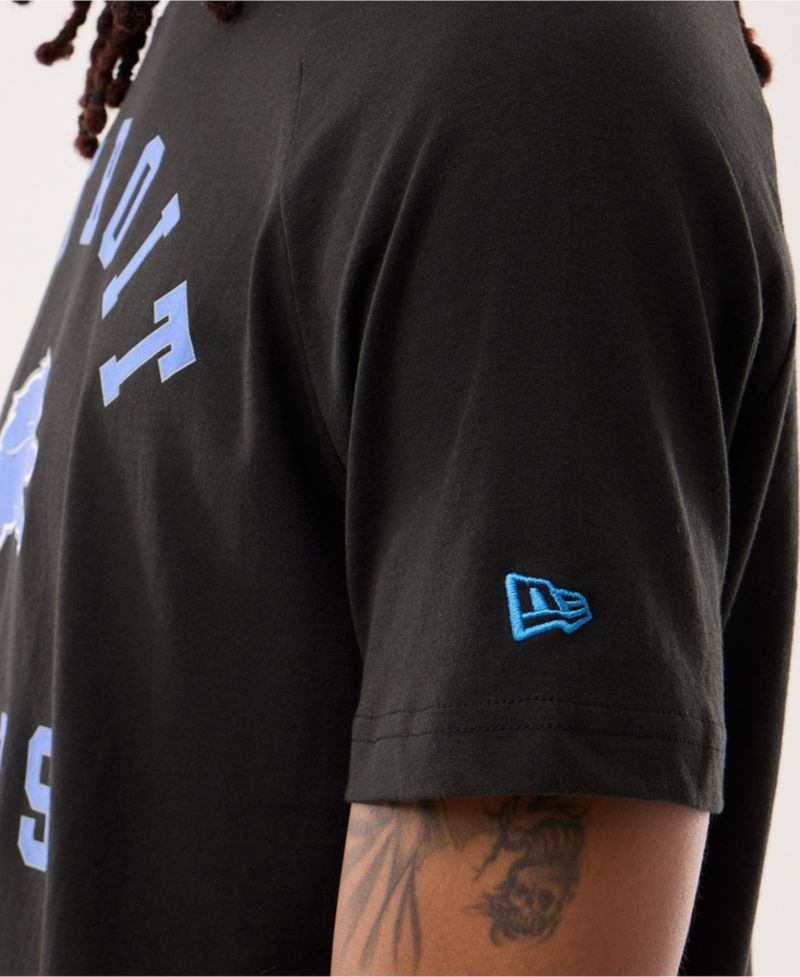 Men's Black Detroit Lions Functional Fandom T-Shirt