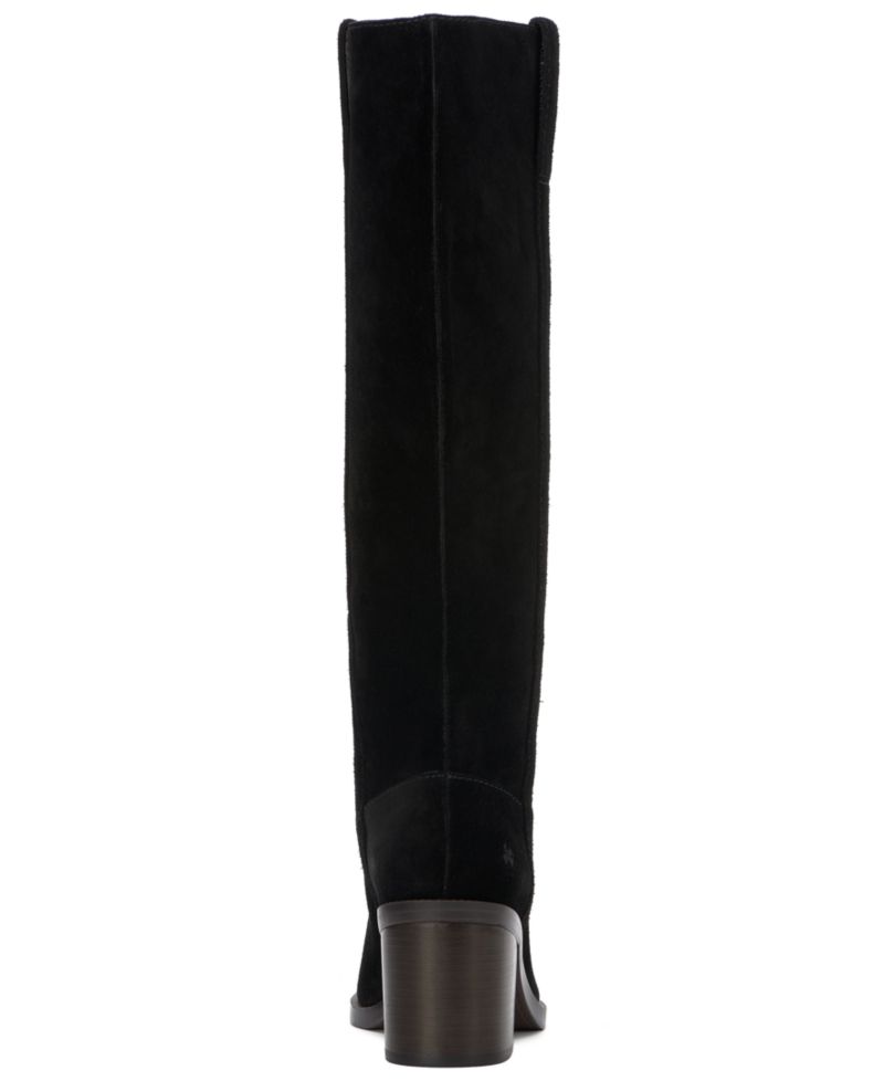Women's Adana Tall Block Heel Boots, Regular, Wide and Extra-Wide Calf