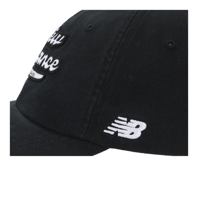 6 Panel NB Stacked Logo Women's Legacy Black Hat