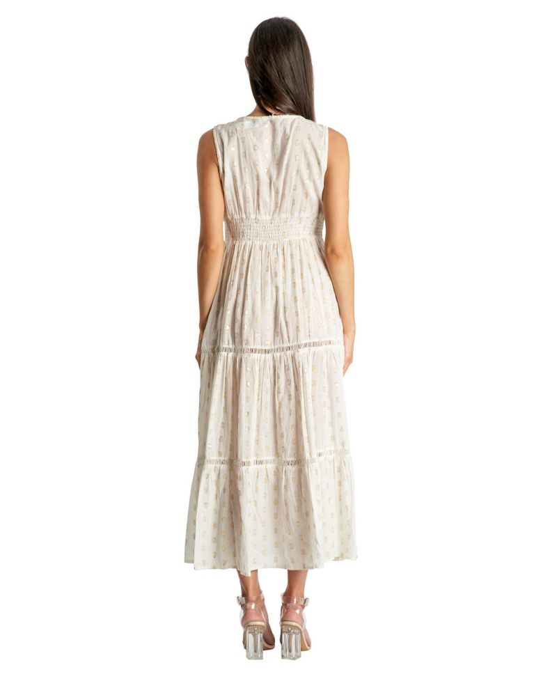 Women's Sleevless V-neck dress