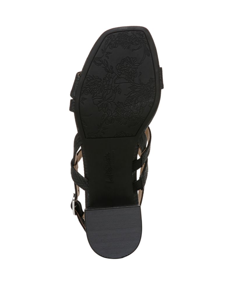 Women's Janet Square Open Toe Slingback Dress Sandals