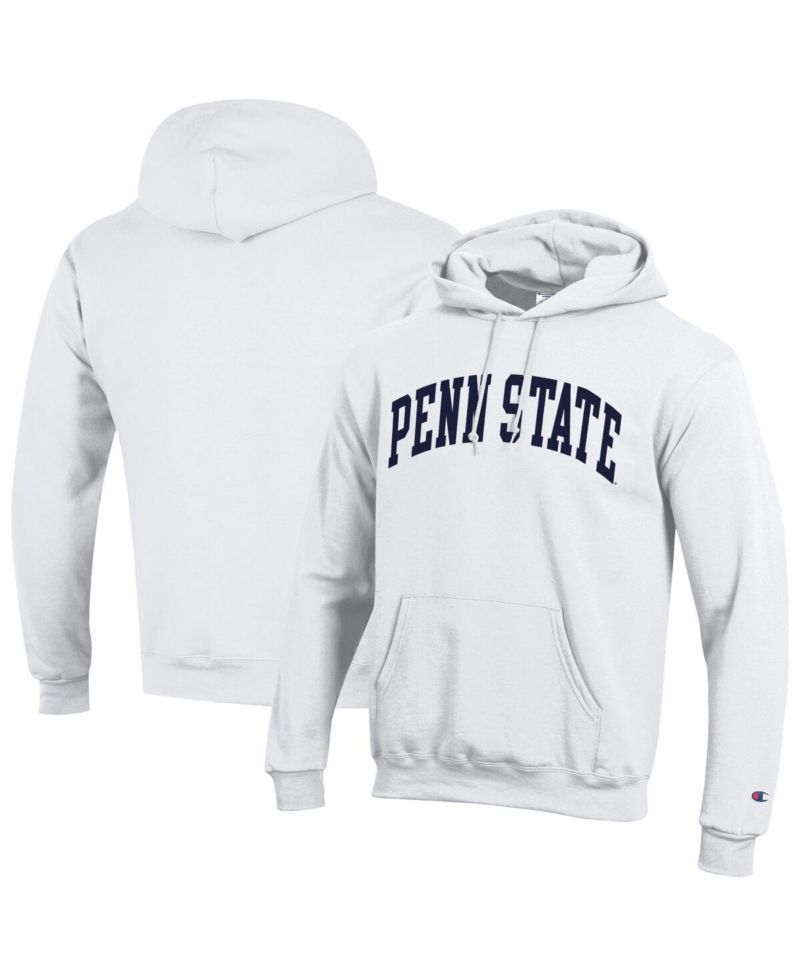 Men's Navy Penn State Nittany Lions Basic Arch Fleece Pullover Hoodie
