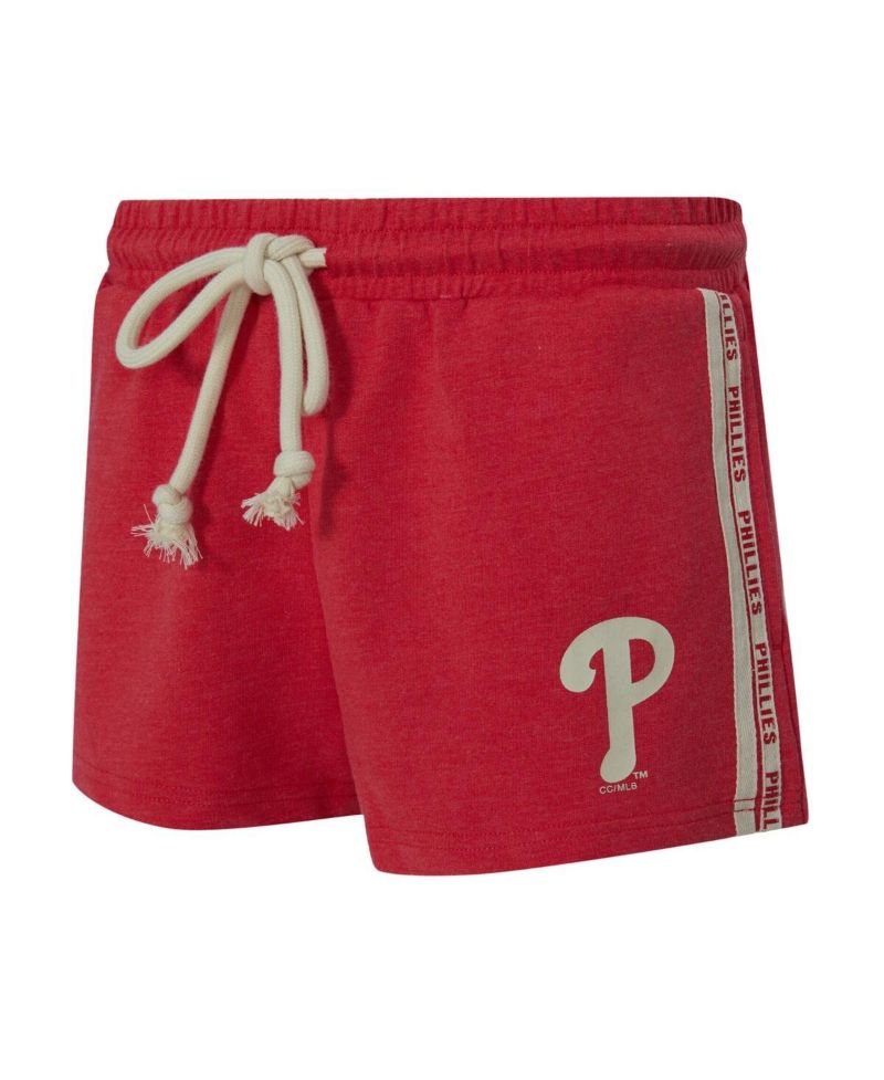 Women's Red Philadelphia Phillies Birch French Terry Shorts