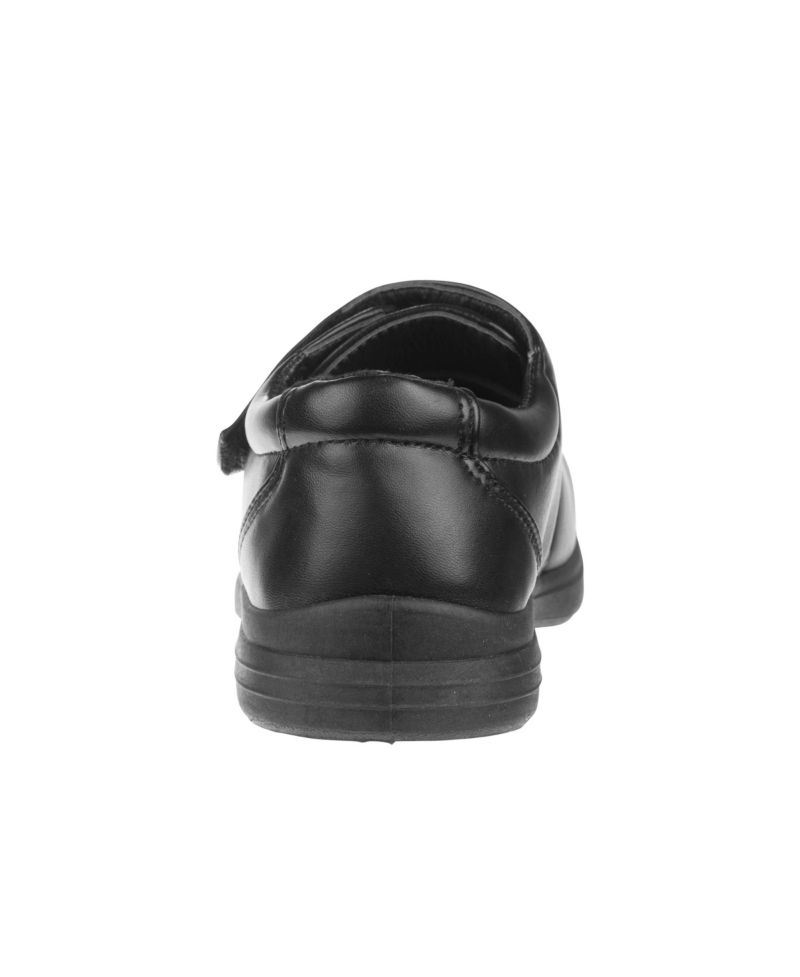 Little Boys 1 -13 Hook &and Loop School Durable Comfort Fit Uniform Shoes