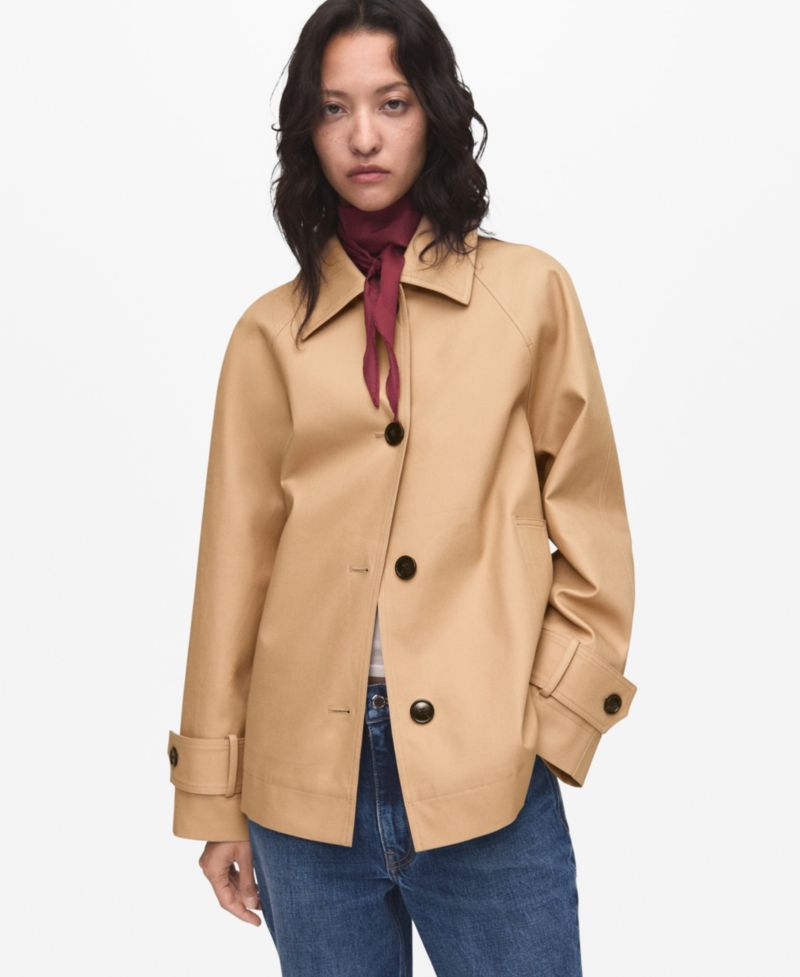 Women's Epaulettes Detail Oversized Parka