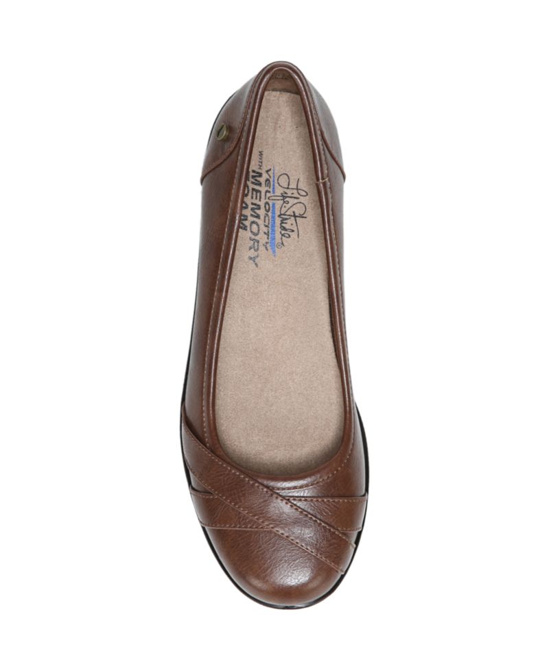 I-Loyal Low Wedge Ballerina Flats