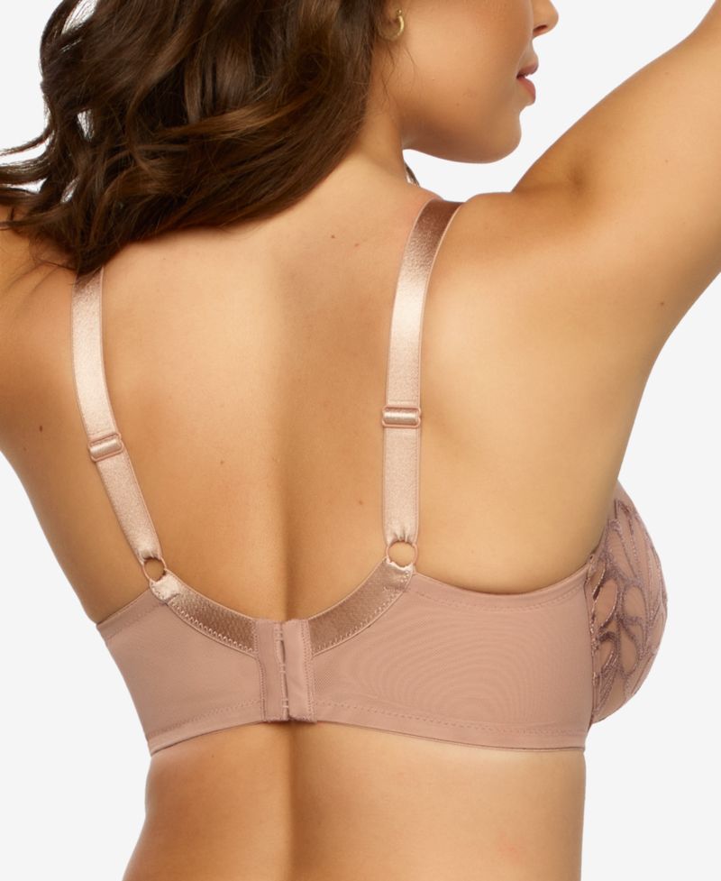 Women's Lotus Embroidered Unlined Bra